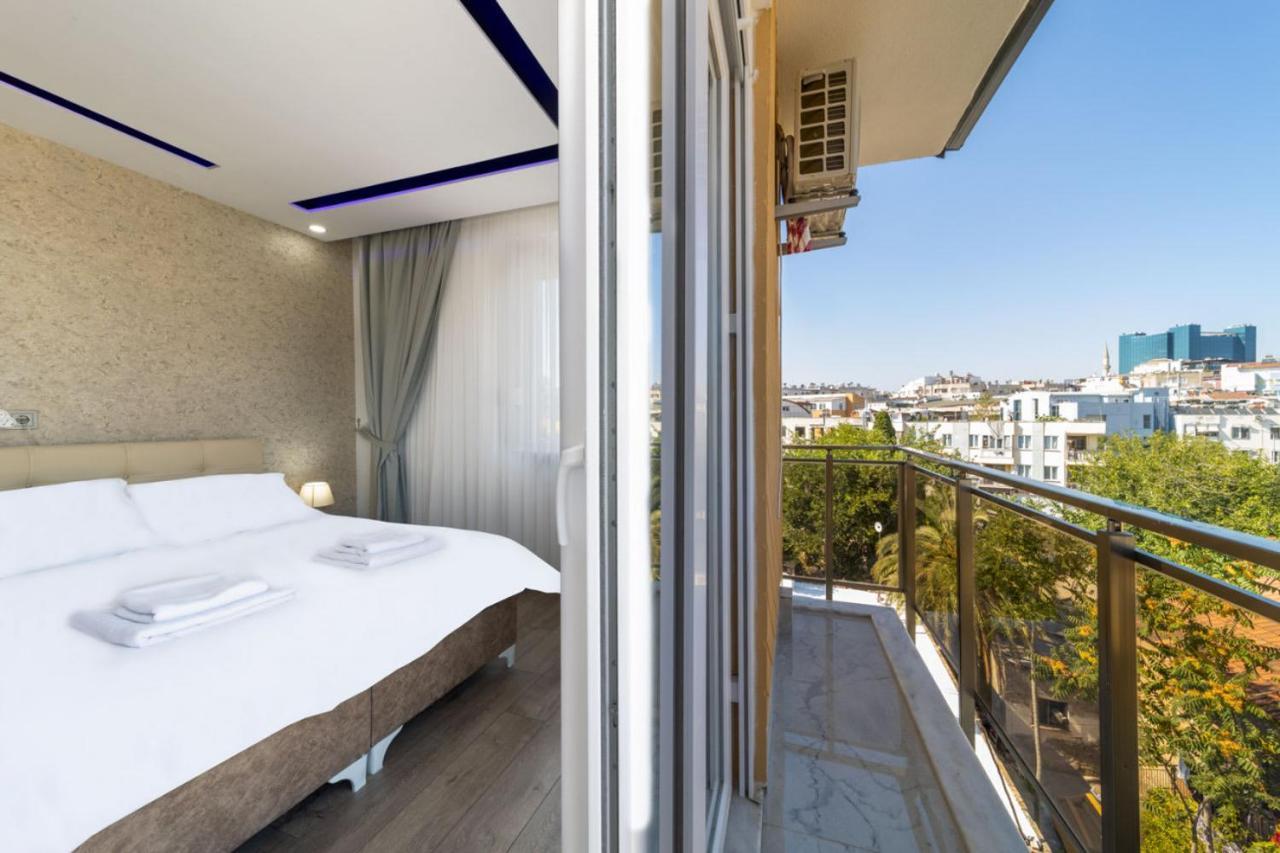 Modern And Central Duplex Apartment Near Beach In Antalia Esterno foto